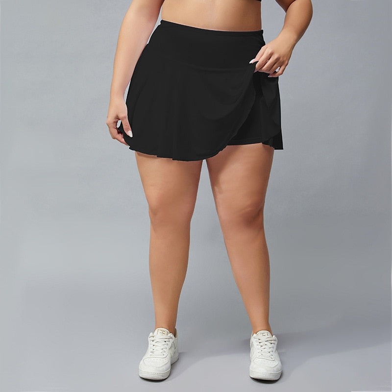 Plus Size Yoga Skirt - Skort (Tennis, Golf Yoga)