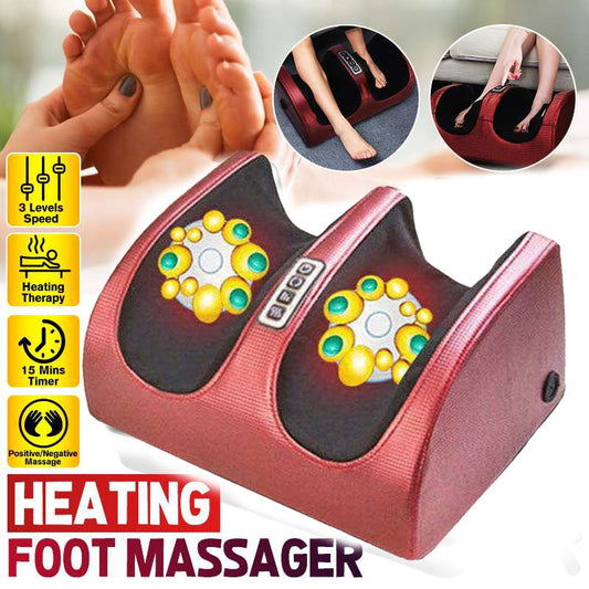 Electric Foot Massager/Heated Deep Tissue Relief