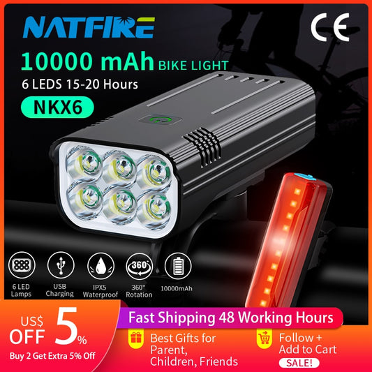 Bike Light Set (Front and Rear)