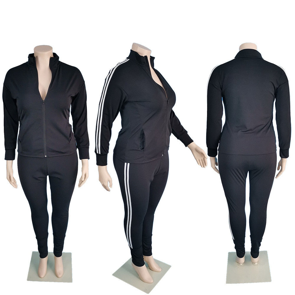 Women's Sweat Suits (2 PC) Plus Size