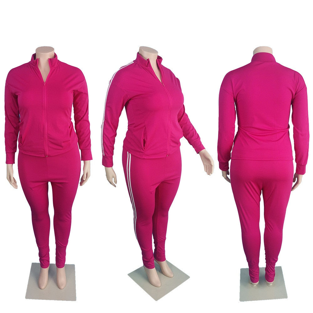 Women's Sweat Suits (2 PC) Plus Size