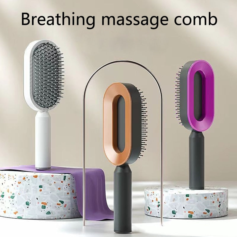 Air Comb and Cushion Brush