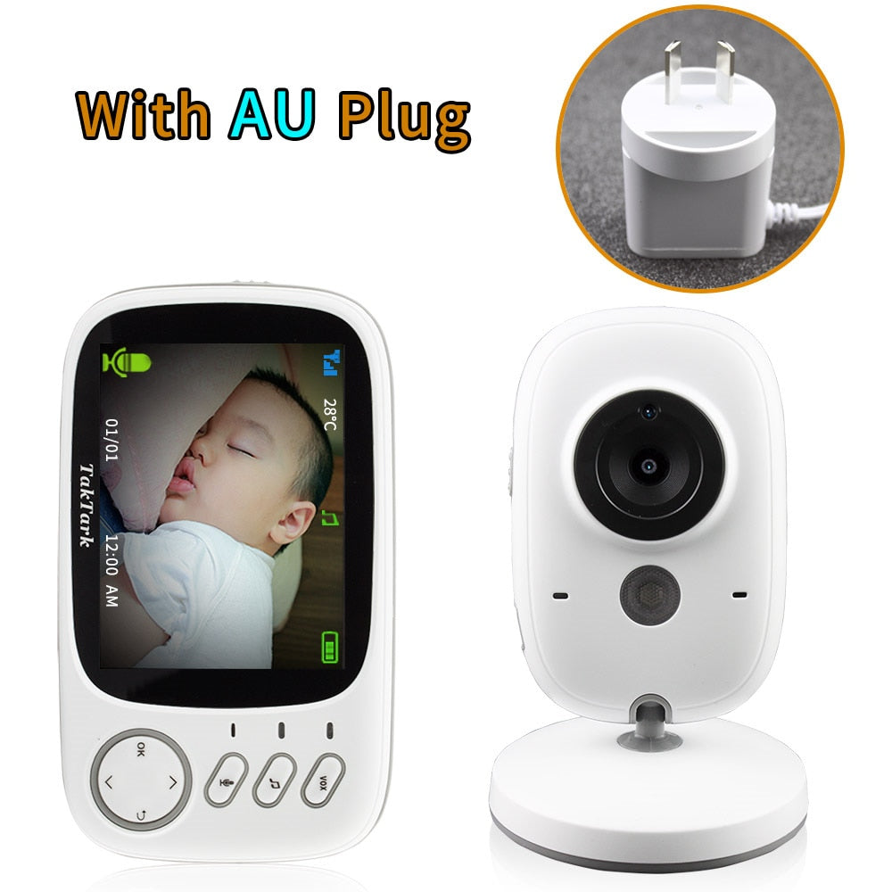 Wireless Baby Monitor (3.2") with High Resolution Security Camera