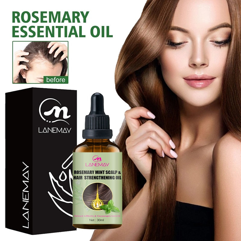 Hair Growth Essential Oil/Hair Regrowth Serum /Women and Men