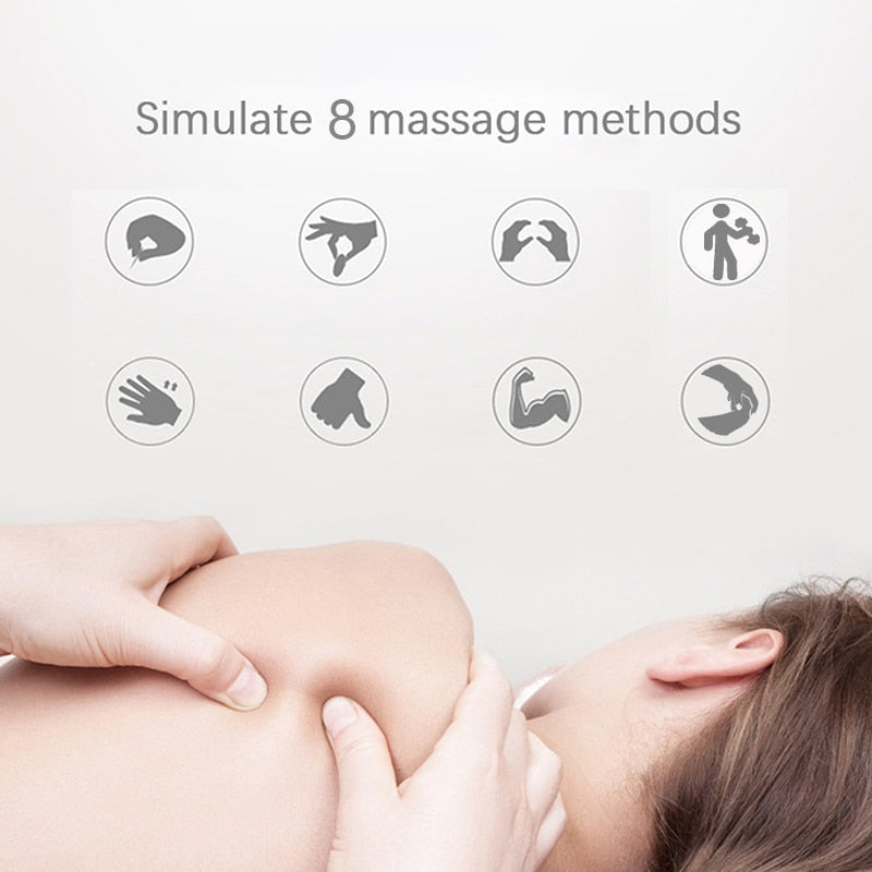 Portable Electric Pulse Neck Massage/ Cervical Back Muscle Pain Relief