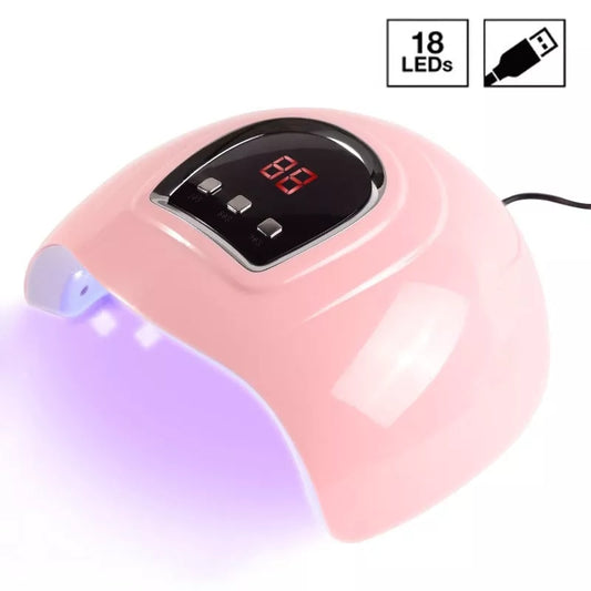 Nail Dryer, UV LED Lamp with 30/60/90s Timer