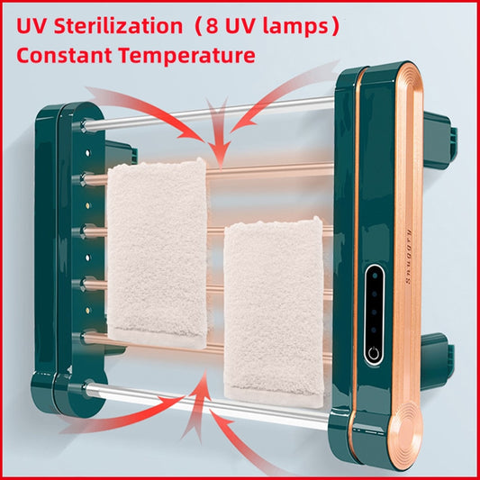Electric Towel Rack/Towel Radiator With UV