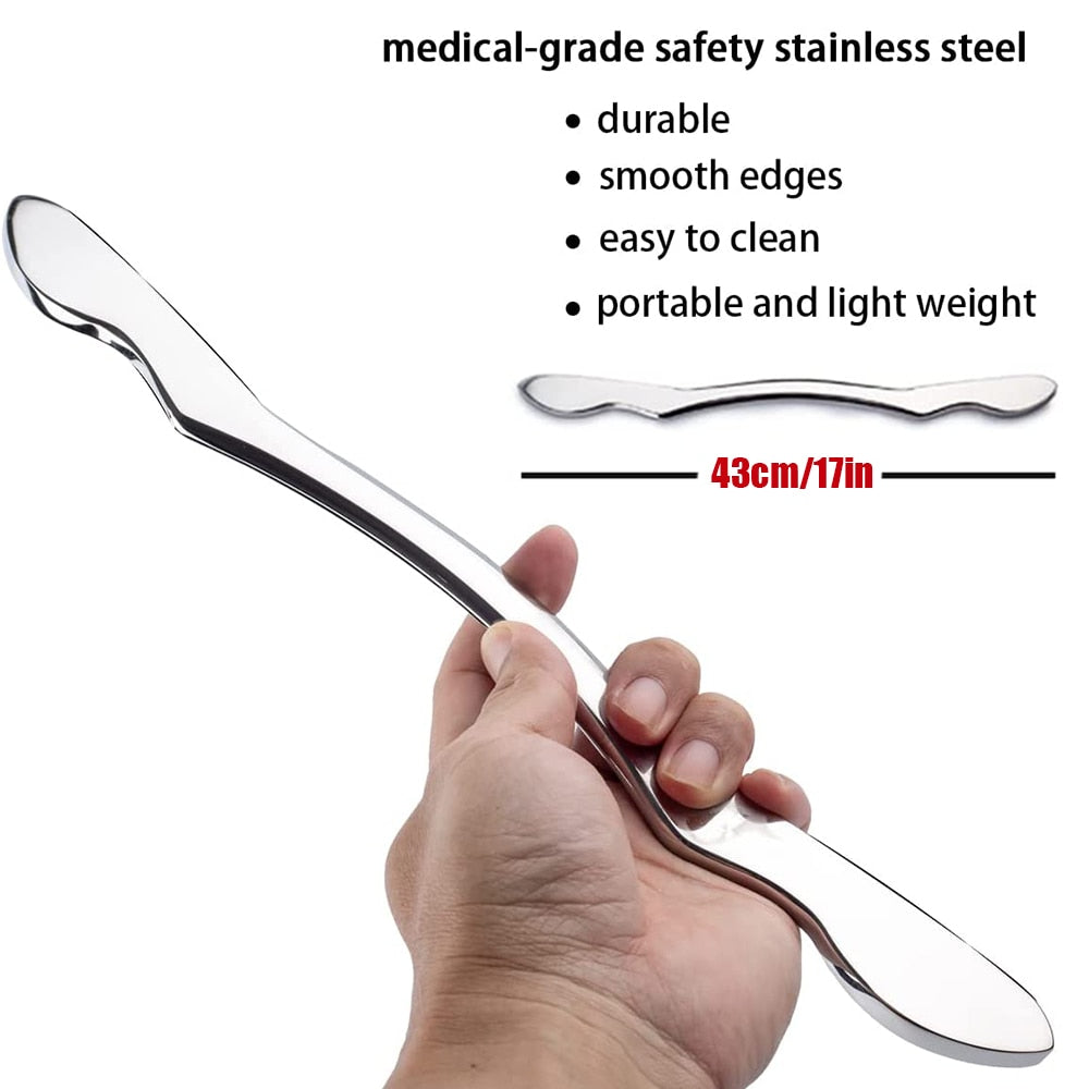 Stainless Steel Scraping Massage Tool/Anti-cellulite