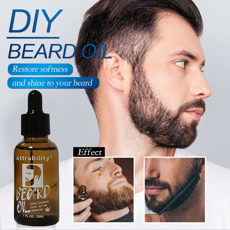 Beard Growth Essential Oil/Grow Thicker Beard