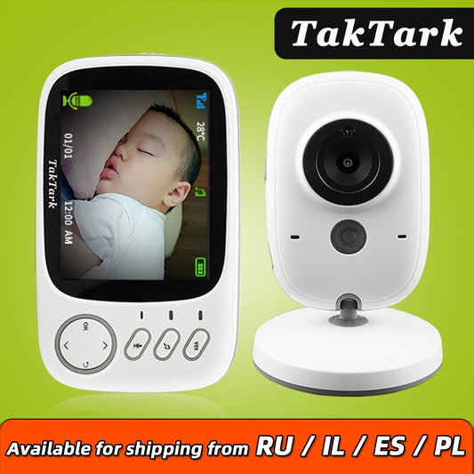 Wireless Baby Monitor (3.2") with High Resolution Security Camera