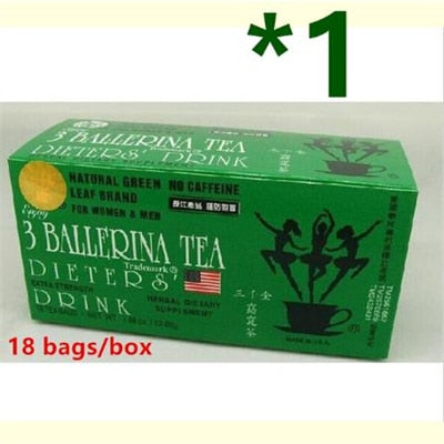 3 Ballerina Slimming Plant Tea / Detox, Weight Loss