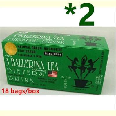 3 Ballerina Slimming Plant Tea / Detox, Weight Loss