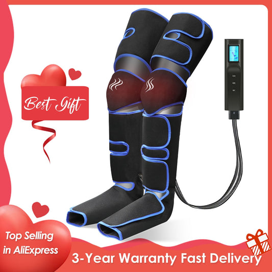 Foot and Leg Massager/360 Degree Pressure for Lymphatic Drainage