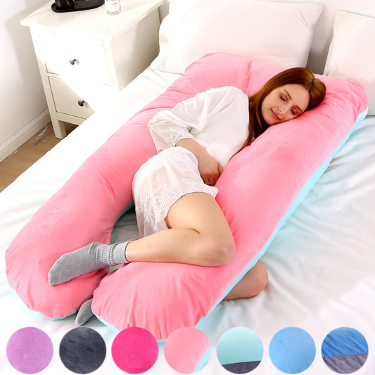 Soft Fleece Pregnancy Pillow